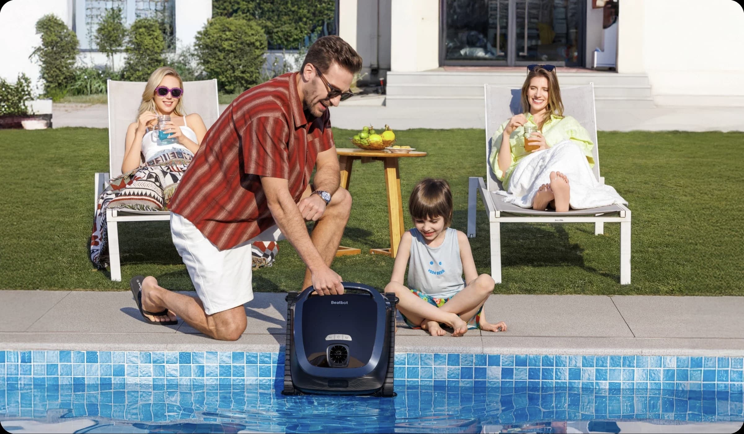 Beatbot robotic pool cleaner for AU summer maintenance