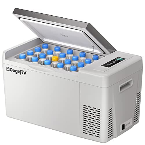 BougeRV 12V Car Refrigerator 23 Quart Portable Freezer - Product image