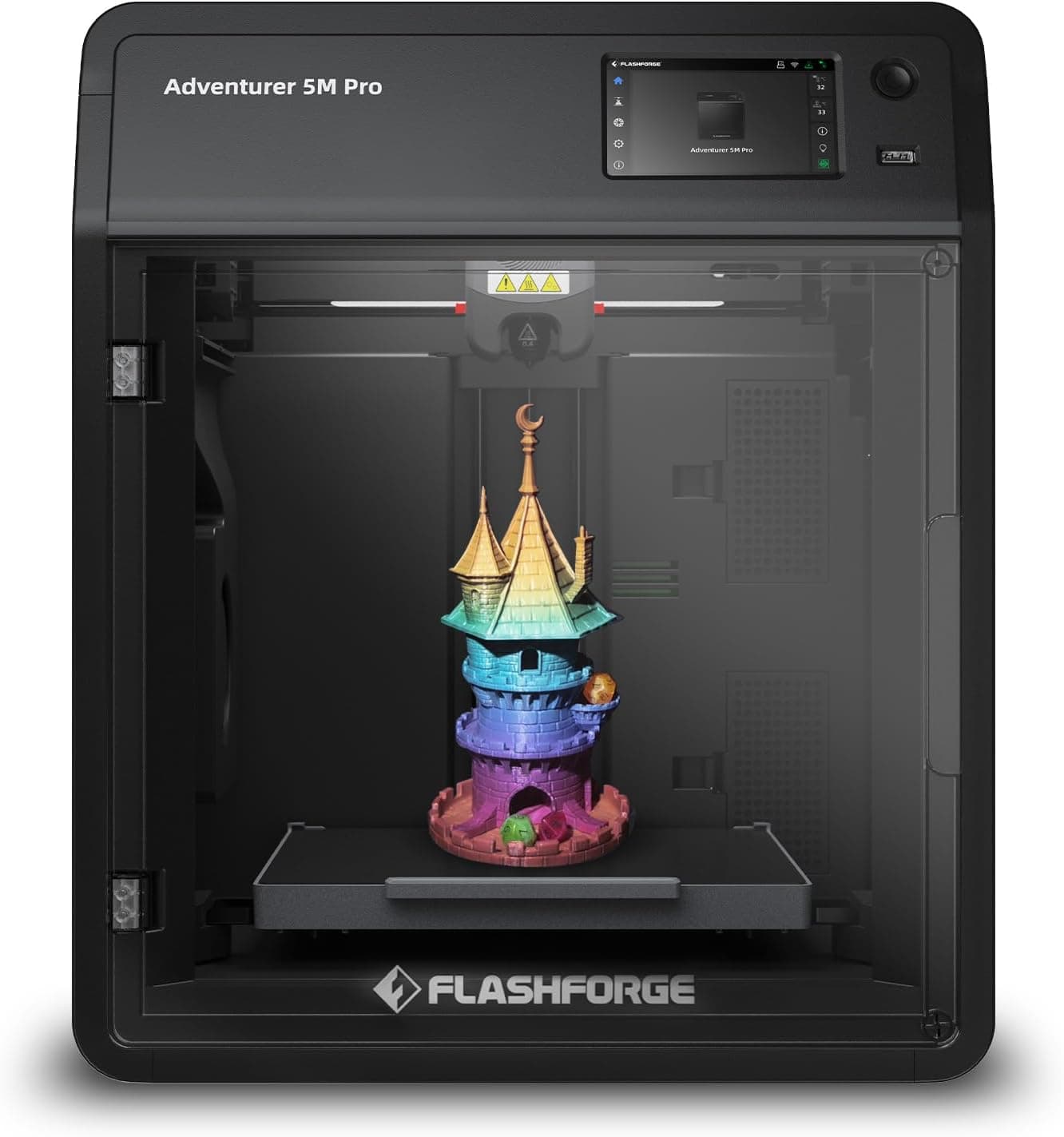FLASHFORGE Adventurer 5M Pro 3D Printer with 1 Click Auto Printing System - Product image