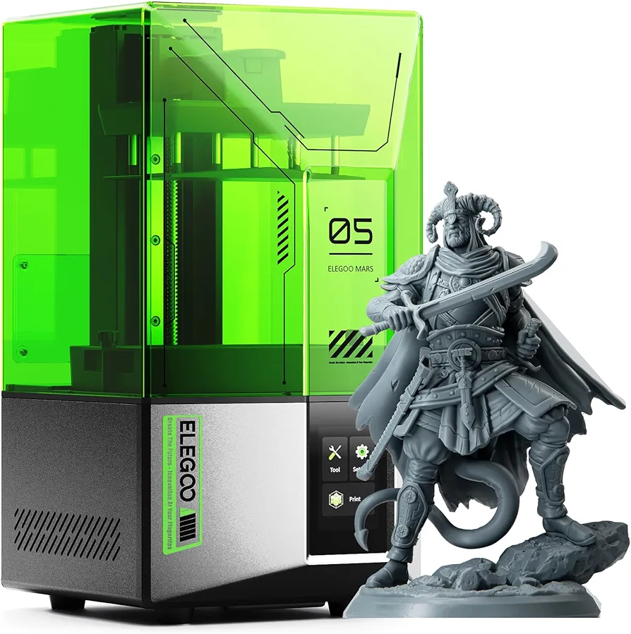 ELEGOO Mars 5 Resin 3D Printer with 4K Mono LCD - Product image