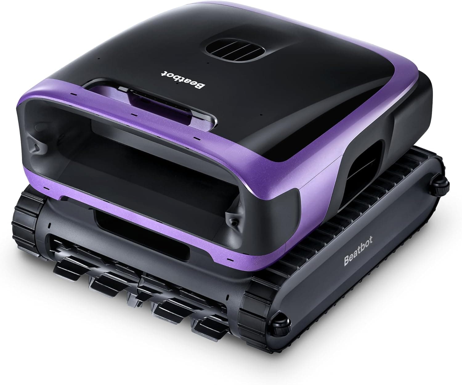 Cordless pool robot with surface and floor cleaning