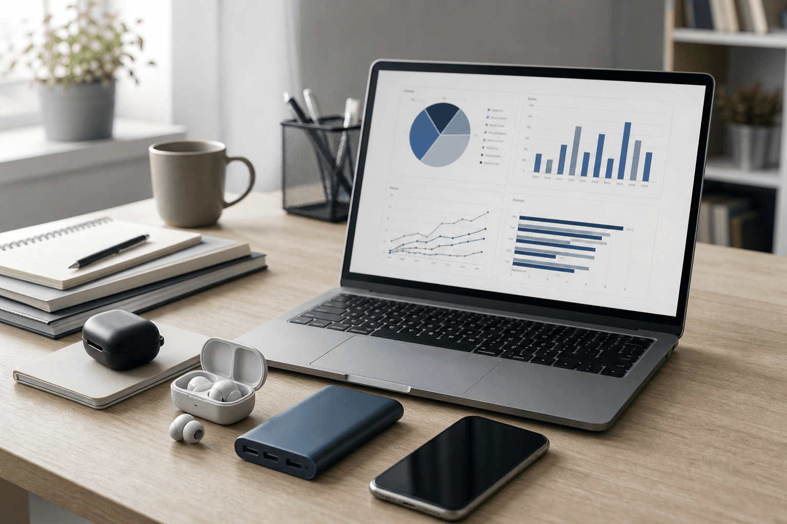 Research workspace with product comparison tools